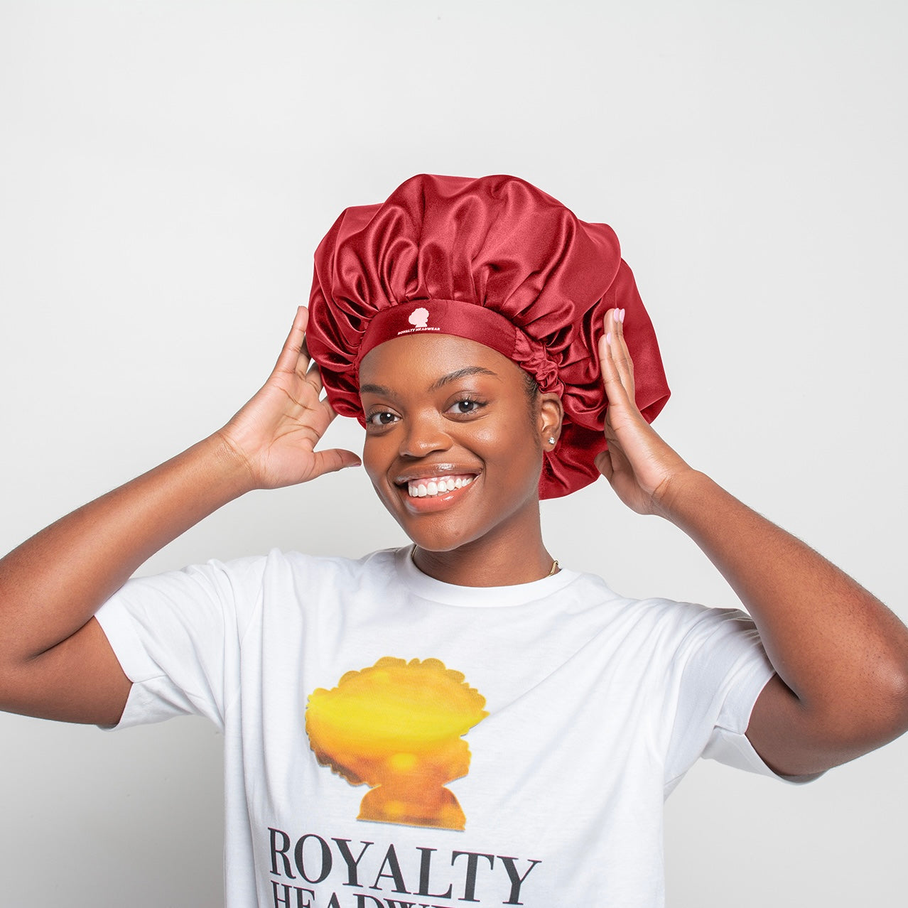 The Royalty Bonnet: Silk Bonnet Jumbo Bonnet