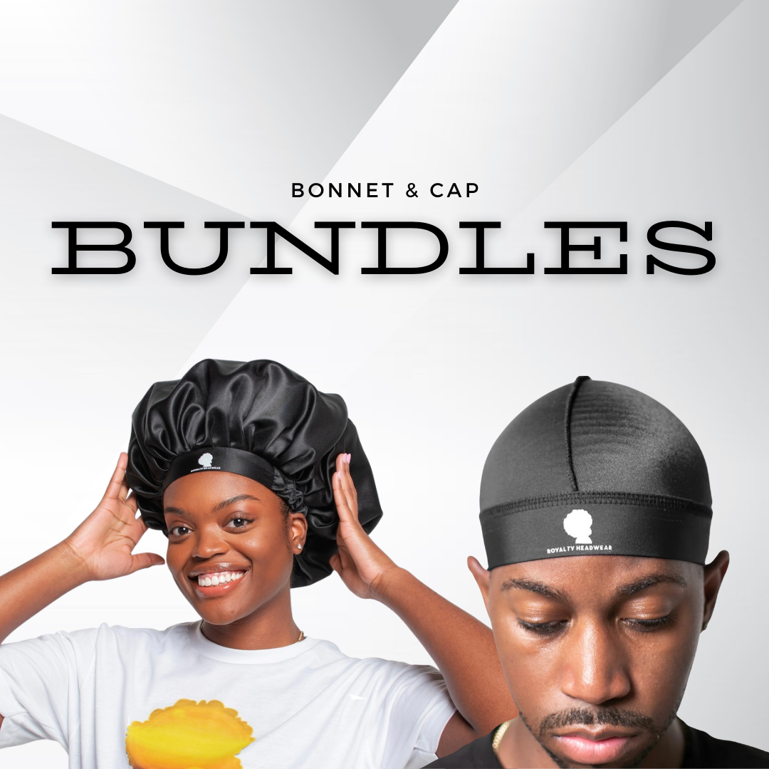 360 Wave Cap & Jumbo Bonnet Bundle – Valentine’s Day Gift Set